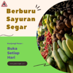 Berbru sayuran murah tiap hari di Pasar Ceger