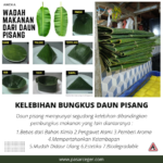 Kelebihan Bugkus Daun Pisang tersedia di pasar Ceger